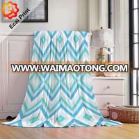 HOT SELL Custom made sublimation digital printed polar fleece blanket