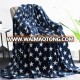 Flannel Fleece Blanket Lightweight Cozy Plush Microfiber Couch Blankets,Blue Stars