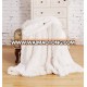 Faux Fur  Elegant Cozy Blanket Throw