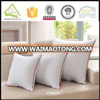 100% polyester white cushion decorative pillow