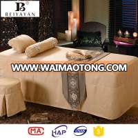 BEIYAYAN hotel massage room bed sheet set beauty salon bedding set facial bedding sets