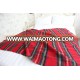 NO.1 China blanket factory China supplier home use travel set luxury tartan wool throw blanket