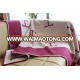 NO.1 China blanket factory life comfortable travel set home textile full size check wool throw plaid blanket