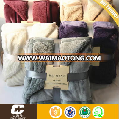 super soft wholesale micro fleece sherpa throw china blanket