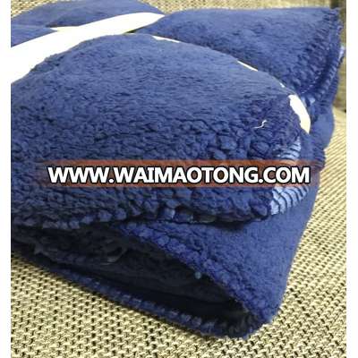 solid chic charcoal wool mink microplush blanket sherpa fleece faux fur lambskin throw china market factory supplier bulk buy