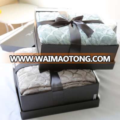 Hot selling Luxury Large Warm Sherpa Flannel Plush Bedding Set