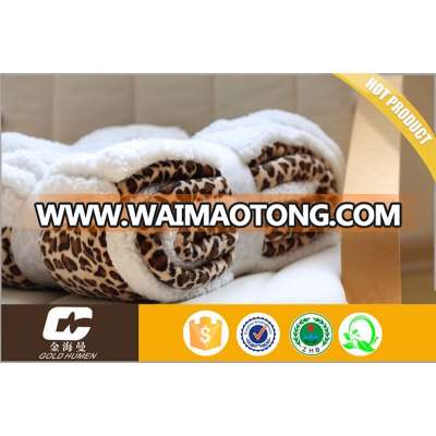 High quality spring autumn winter thick warm double layer Sherpa blanket