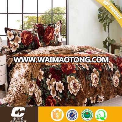 heated thermal flannel fleece blanket