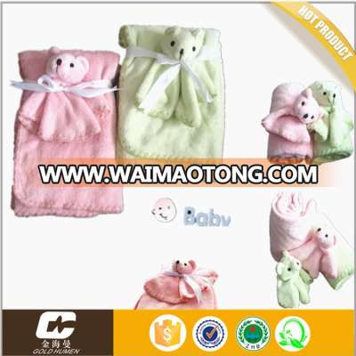 100% polyester cartoon weighted jersey muslin baby blanket for babies