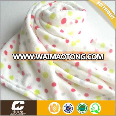 china supplier cheap price polyester blank cream baby soft blankets