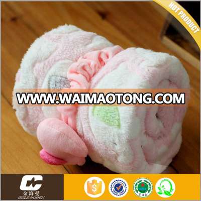 cashmere knitted polar coral flannel fleece new born Baby mink swaddle Blanket wholesale cheap in bulk from china