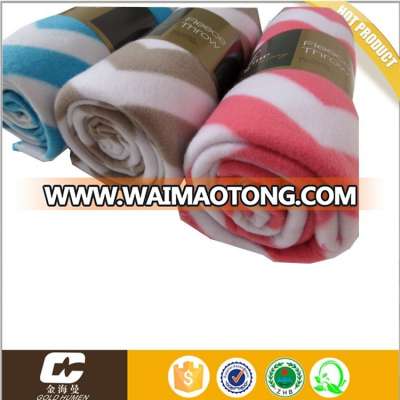 New heavy fashion simple polar fleece blanket