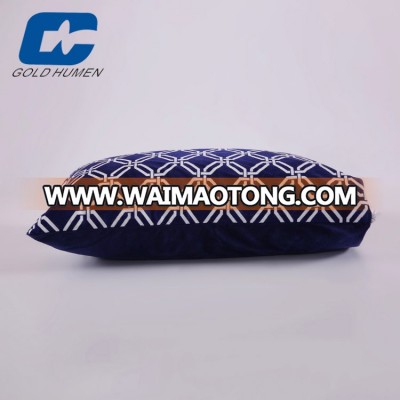 Promotional hot selling square hug visco elastic pillow customer hotel pillow case