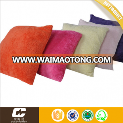 polyester fabric home chair seat car travel pillow cushion body bed wedge fur sleep blanket and cover