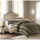 Wholesale winter warmth super soft Faux Fur Comforter Full Queen Set