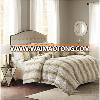 High quality china factory wholesale super soft faux fur customize comforter