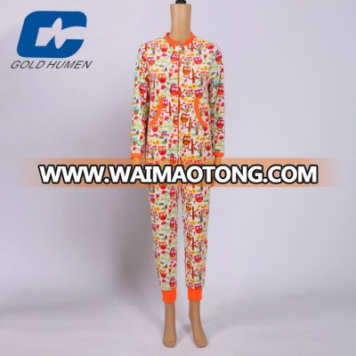 women winter coverall adult waterproof pajamas made in china