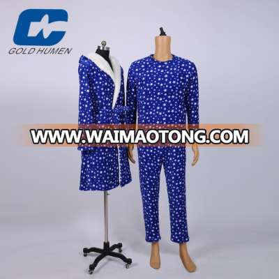 High quality homewear matching family pajamas for couples sleep wear