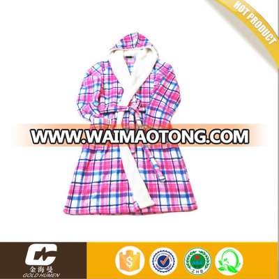 china flannel fleece pajamas customized bathrobe 100% polyester robe