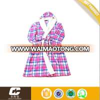 china flannel fleece pajamas customized bathrobe 100% polyester robe