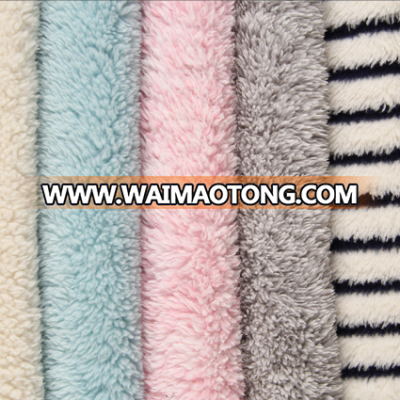 new design super soft PV fleece fabric for garment