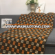 high quality plaid printed anti-pilling polar fleece for bedding set