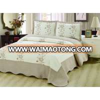 ultrasonic 3pc quilt set, turkish bed cover, quilt cover